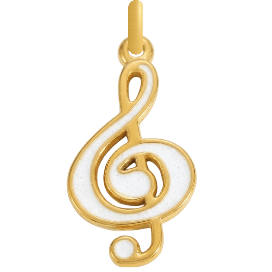 Muzieknoten - Wit